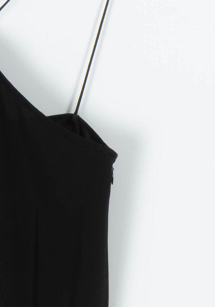 Robe à Bretelles Noire - Taille S/36 de la marque Claudie Pierlot | PARAD96210 - Vendu par Paradigme - Image 3