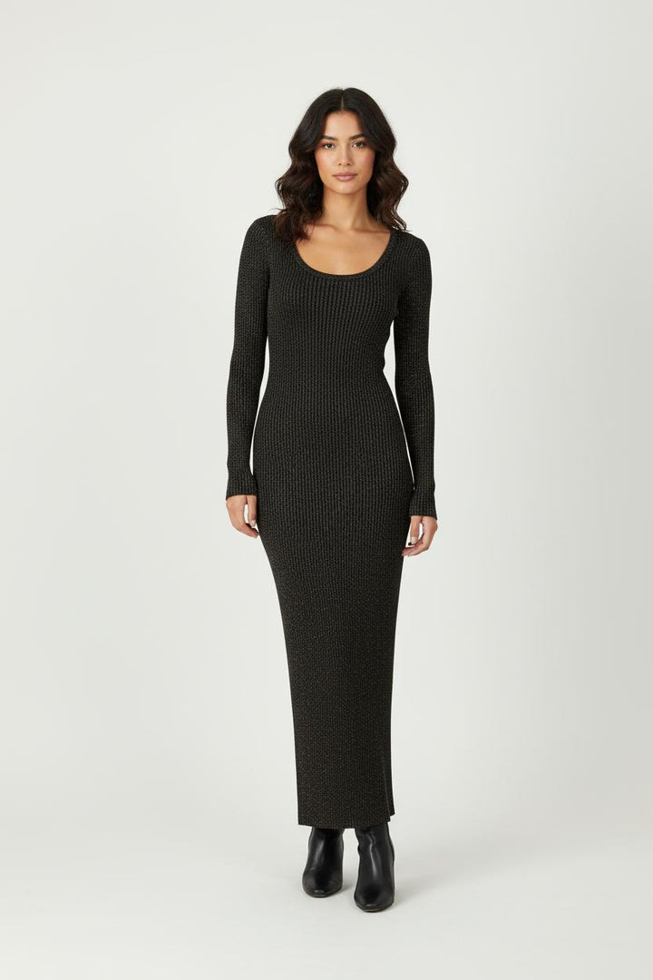 Robe Longue Noire - Taille S/36 de la marque Petite Mendigote | PARAD96213 - Vendu par Paradigme - Image 1