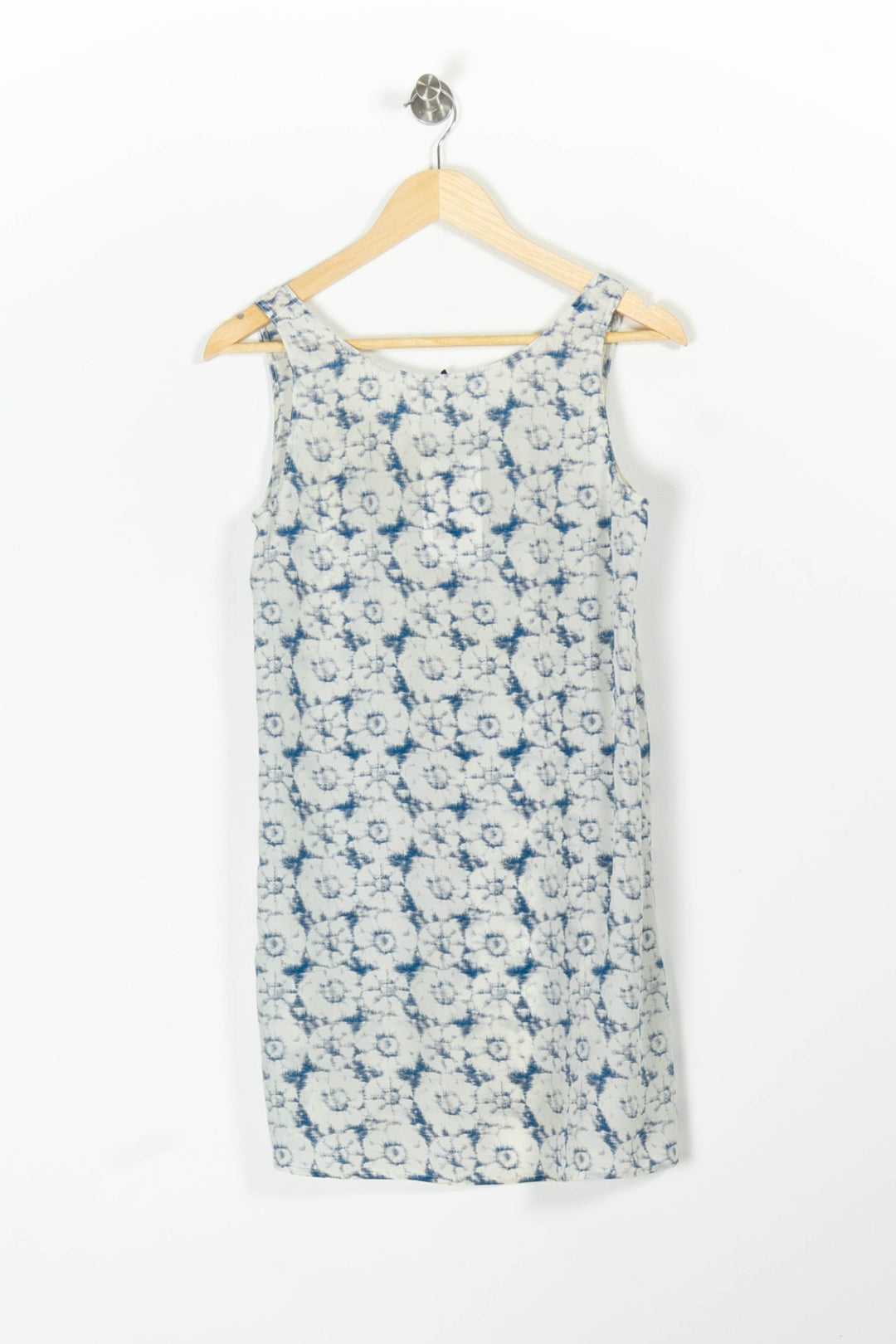 Robe Sans Manches Blanche et Bleue - Taille S/36 de la marque American Vintage | PARAD96219 - Vendu par Paradigme - Image 4