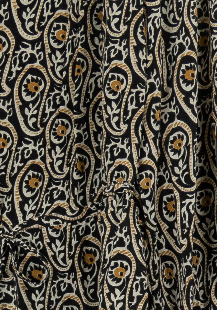 Blouse Noire et Beige - Taille S/36 de la marque Claudie Pierlot | PARAD96229 - Vendu par Paradigme - Image 3