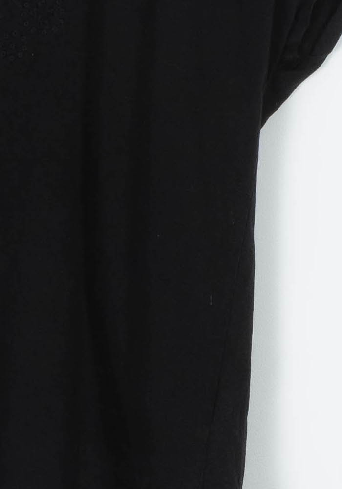 Tee-shirt Noir - Taille XS/34 de la marque La Fée Maraboutée | PARAD96232 - Vendu par Paradigme - Image 3