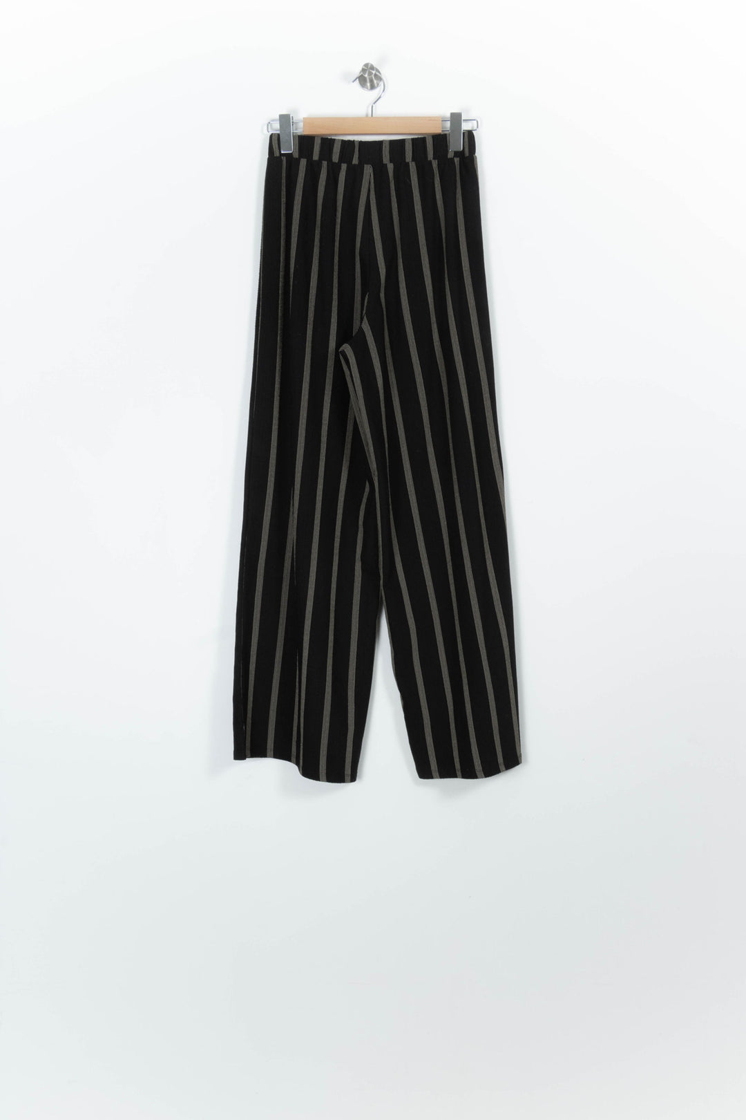 Pantalon Large Noir et Gris - Taille XS/34 de la marque La Fée Maraboutée | PARAD96242 - Vendu par Paradigme - Image 4