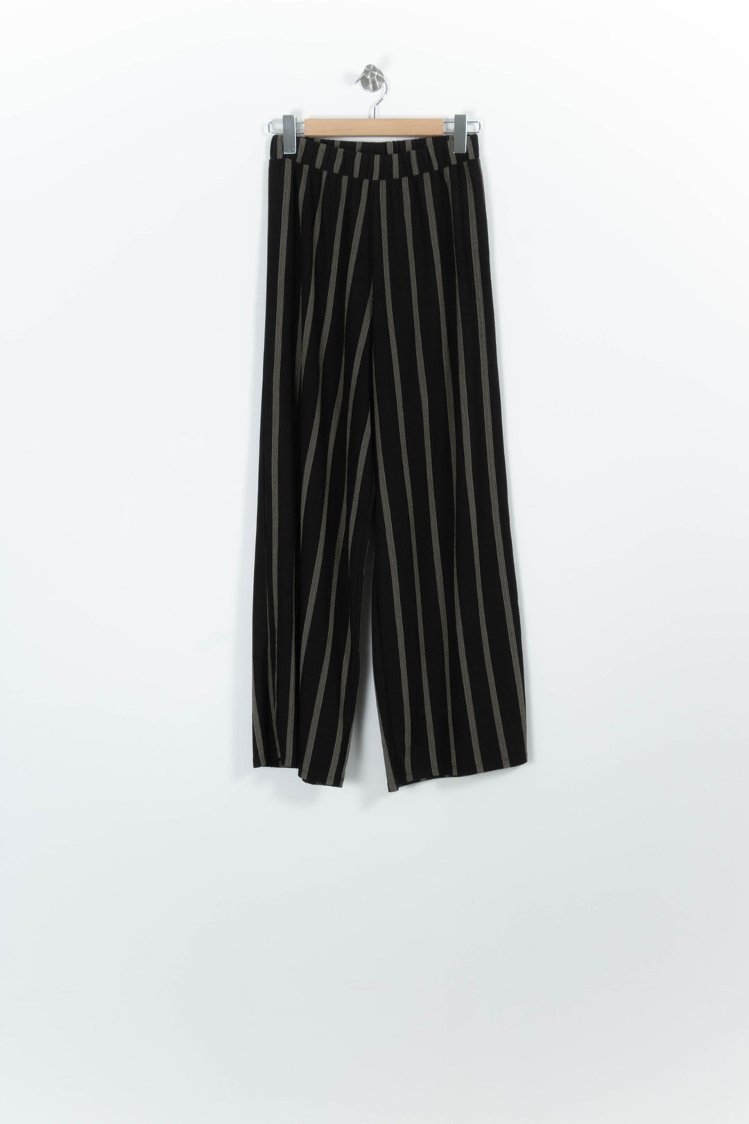 Pantalon Large Noir et Gris - Taille XS/34 de la marque La Fée Maraboutée | PARAD96242 - Vendu par Paradigme - Image 2