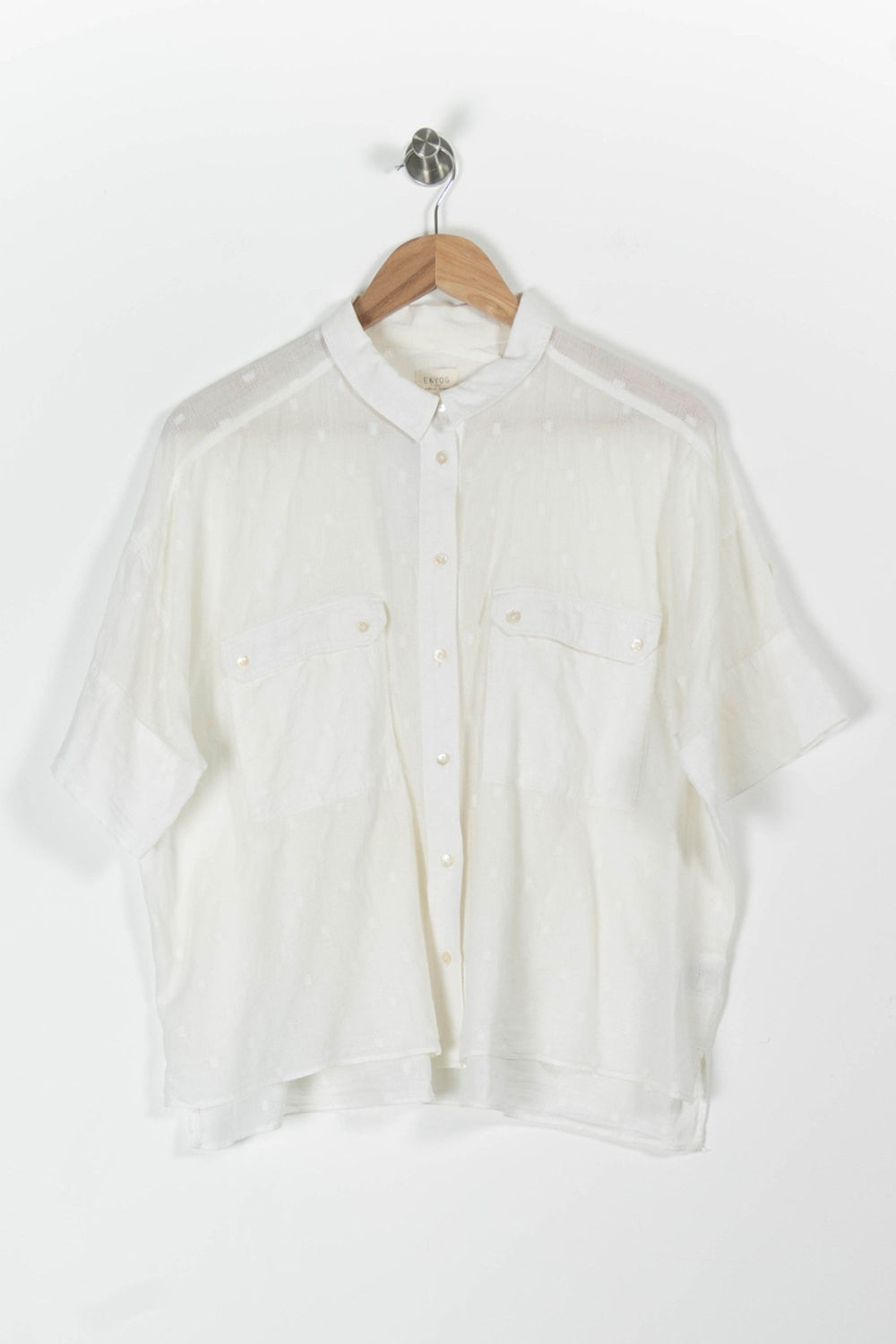 Chemise Blanche - Taille XL/42 de la marque Ekyog | PARAD96244 - Vendu par Paradigme - Image 2