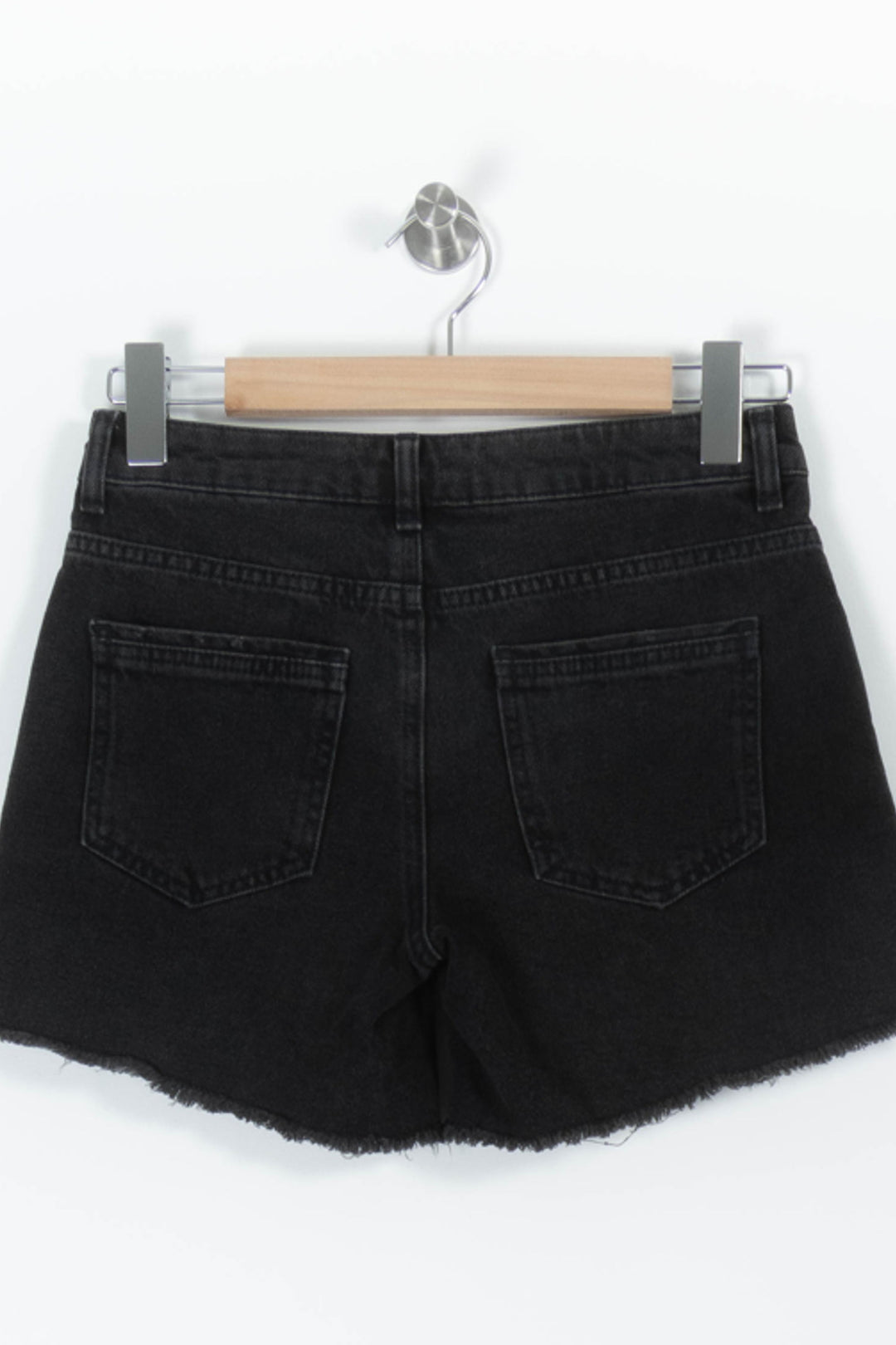 Short en Jean Noir - Taille S/36 de la marque Kookai | PARAD96249 - Vendu par Paradigme - Image 4