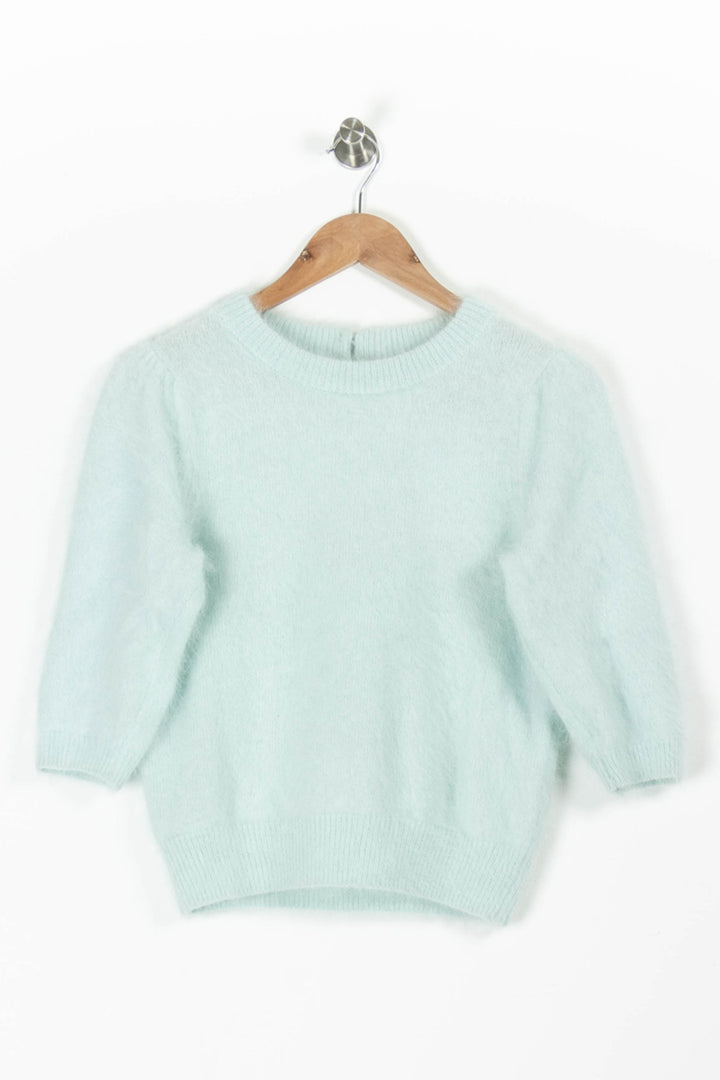 Pull Vert - Taille XS/34 de la marque Petite Mendigote | PARAD96261 - Vendu par Paradigme - Image 2