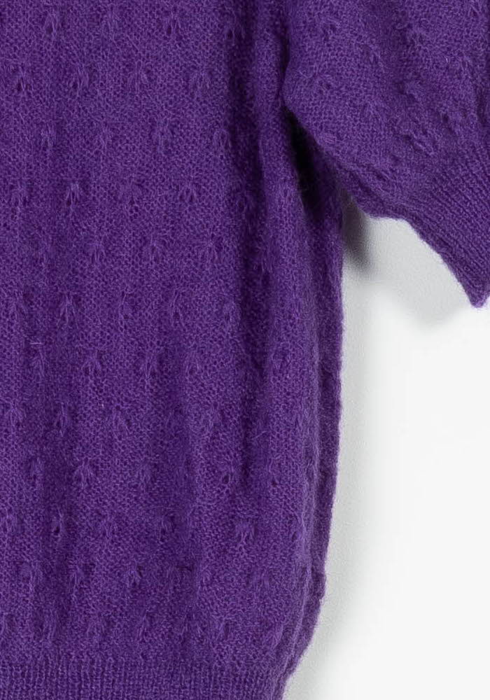 Pull Violet - Taille S/36 de la marque Suncoo | PARAD96264 - Vendu par Paradigme - Image 3