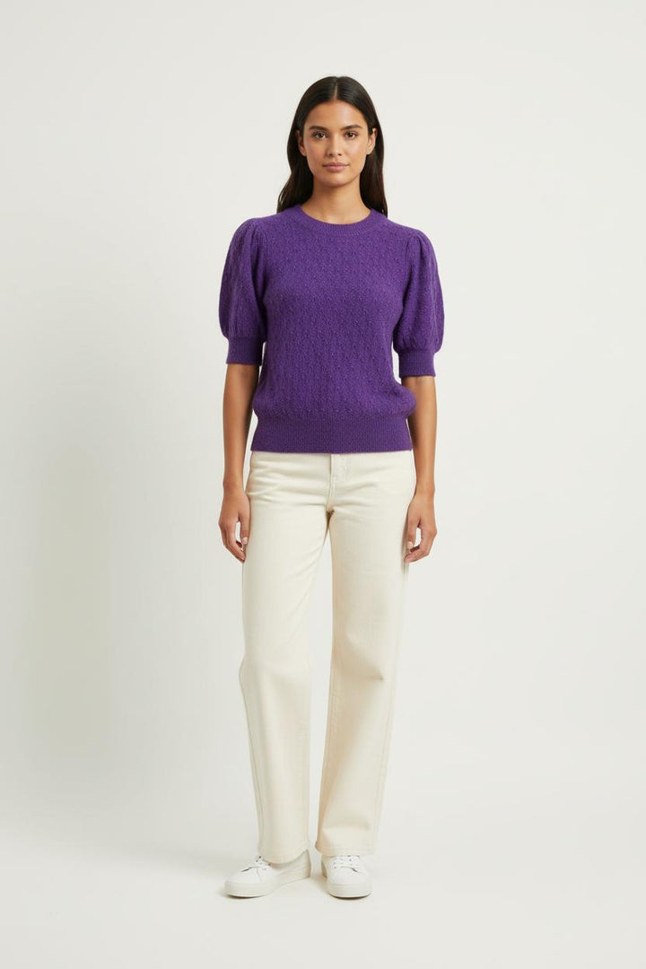 Pull Violet - Taille S/36 de la marque Suncoo | PARAD96264 - Vendu par Paradigme - Image 1