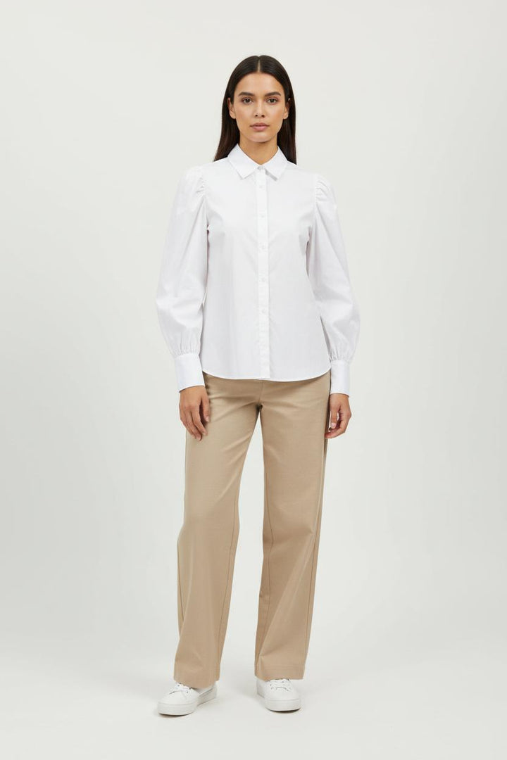 Chemise Blanche - Taille S/36 de la marque Au Printemps Paris | PARAD96267 - Vendu par Paradigme - Image 1