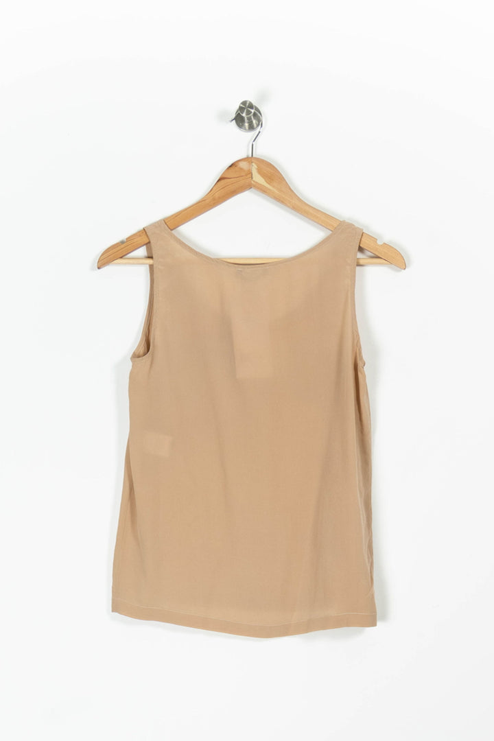 Débardeur Beige - Taille S/36 de la marque Tara Jarmon | PARAD96268 - Vendu par Paradigme - Image 4