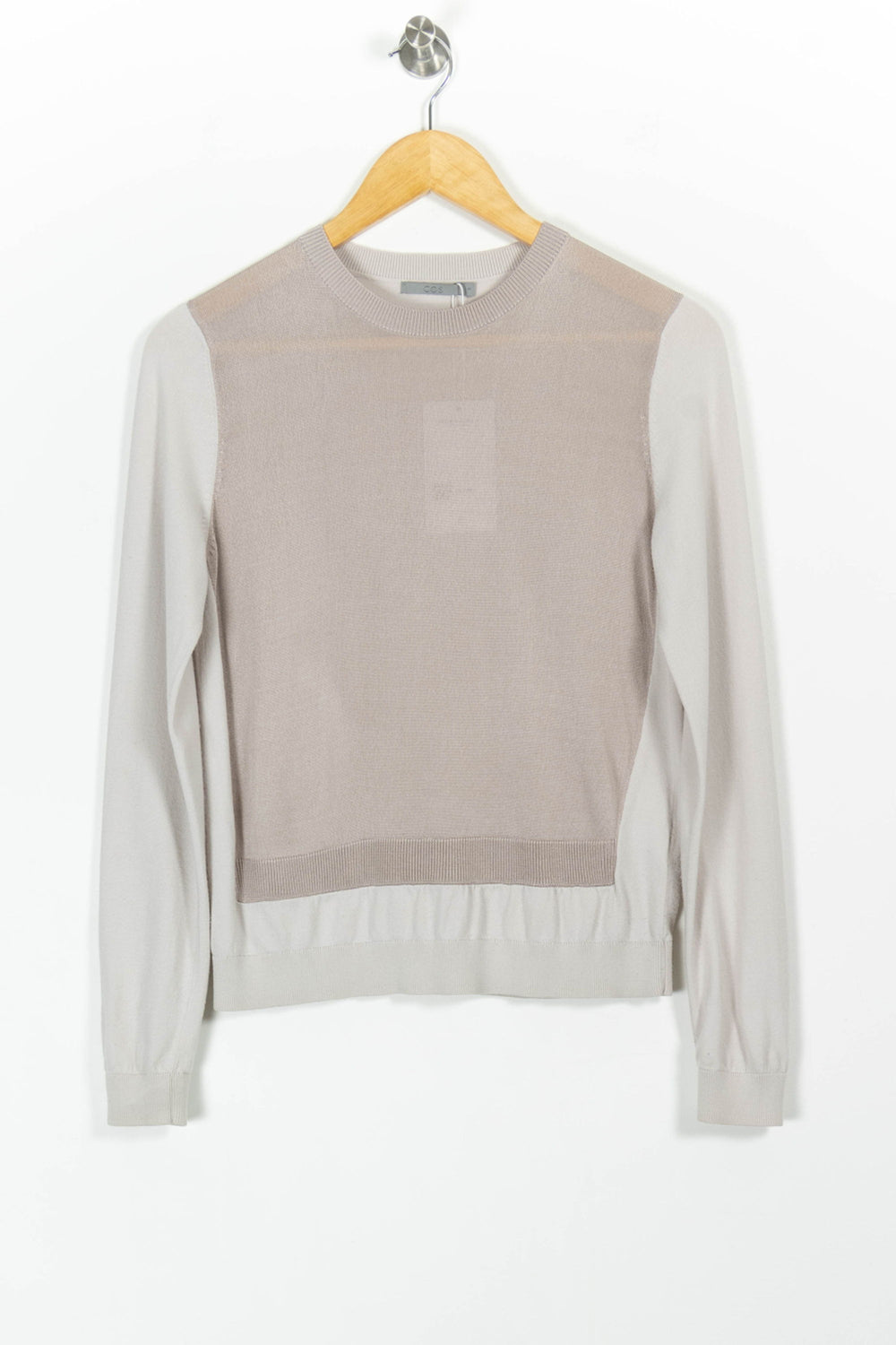 Pull Beige et Blanc - Taille S/36 de la marque COS | PARAD96269 - Vendu par Paradigme - Image 2