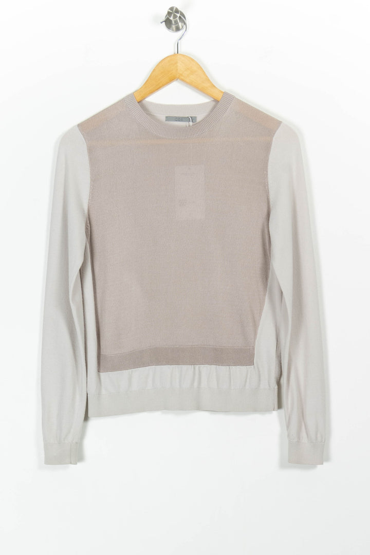 Pull Beige et Blanc - Taille S/36 de la marque COS | PARAD96269 - Vendu par Paradigme - Image 2