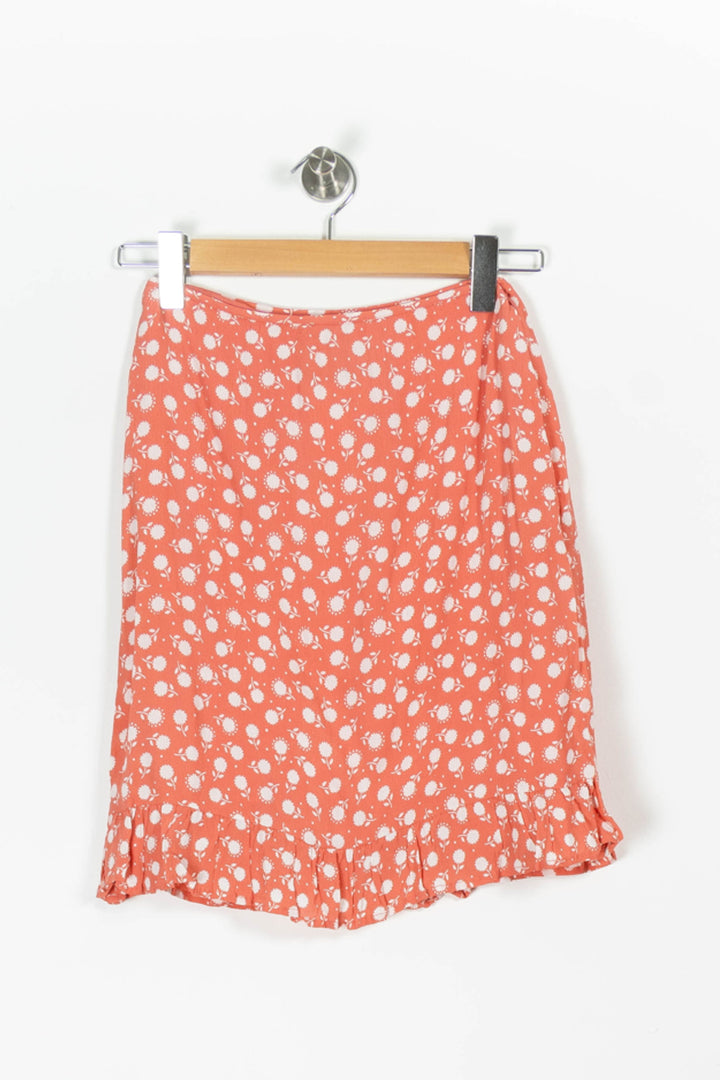 Jupe Rose et Blanche - Taille S/36 de la marque Petite Mendigote | PARAD96277 - Vendu par Paradigme - Image 2