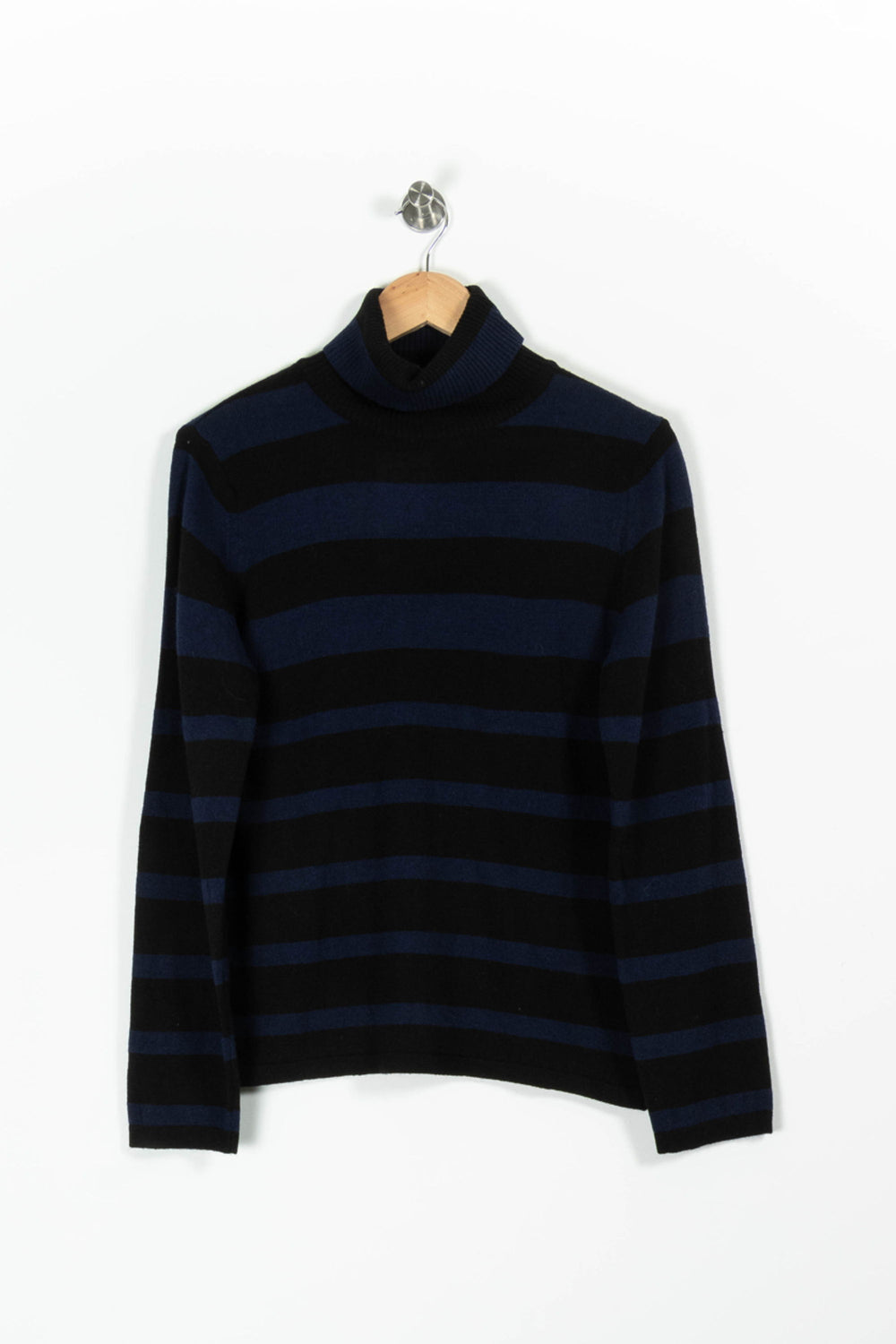 Pull Bleu et Noir - Taille L/40 de la marque La Fée Maraboutée | PARAD96278 - Vendu par Paradigme - Image 2