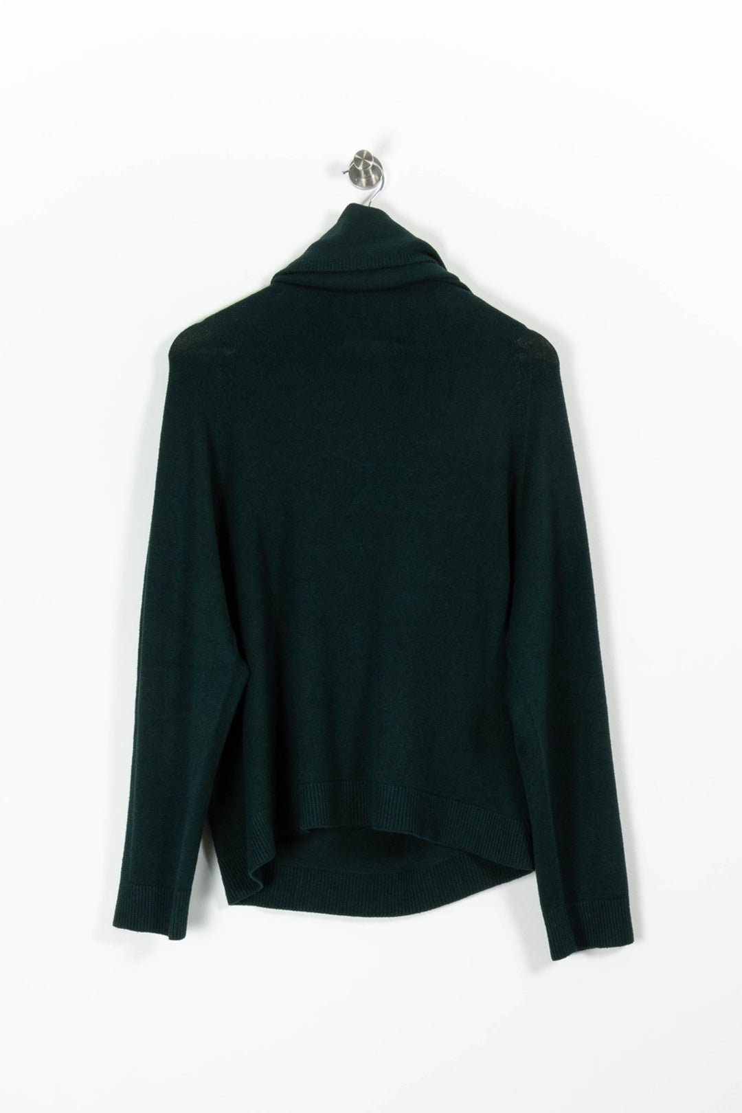 Pull Col Châle Vert - Taille L/40 de la marque La Fée Maraboutée | PARAD96279 - Vendu par Paradigme - Image 4