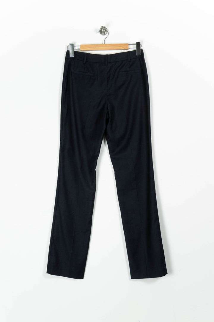 Pantalon De Tailleur Noir - Taille S/36 de la marque Maison 123 | PARAD96283 - Vendu par Paradigme - Image 4