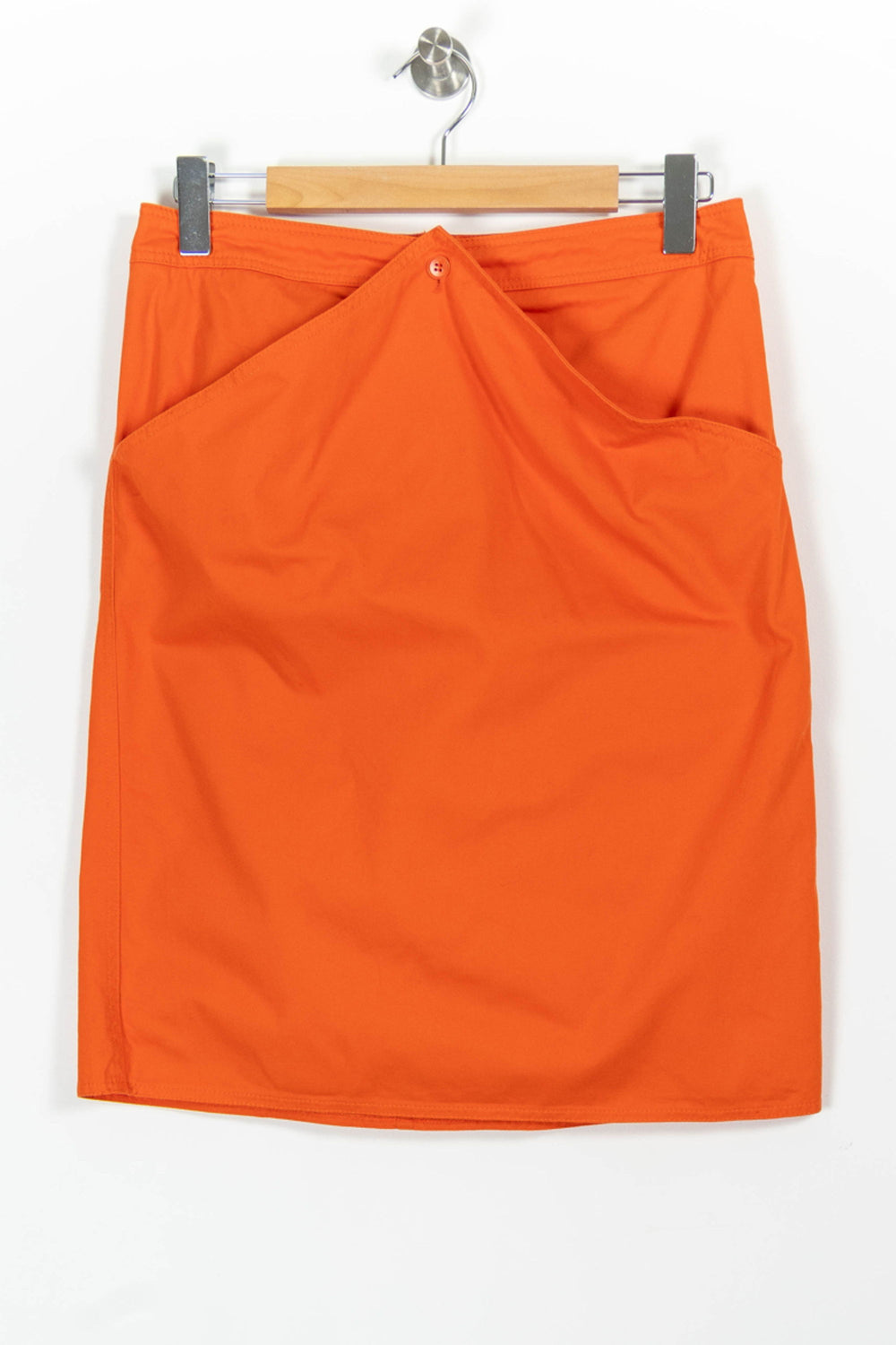 Jupe Droite Orange - Taille XL/42 de la marque Galeries Lafayette | PARAD96284 - Vendu par Paradigme - Image 2