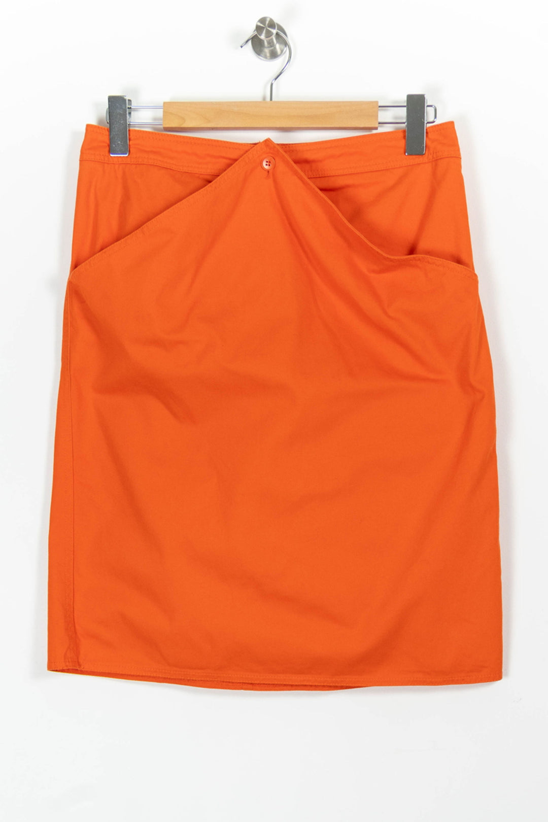 Jupe Droite Orange - Taille XL/42 de la marque Galeries Lafayette | PARAD96284 - Vendu par Paradigme - Image 2