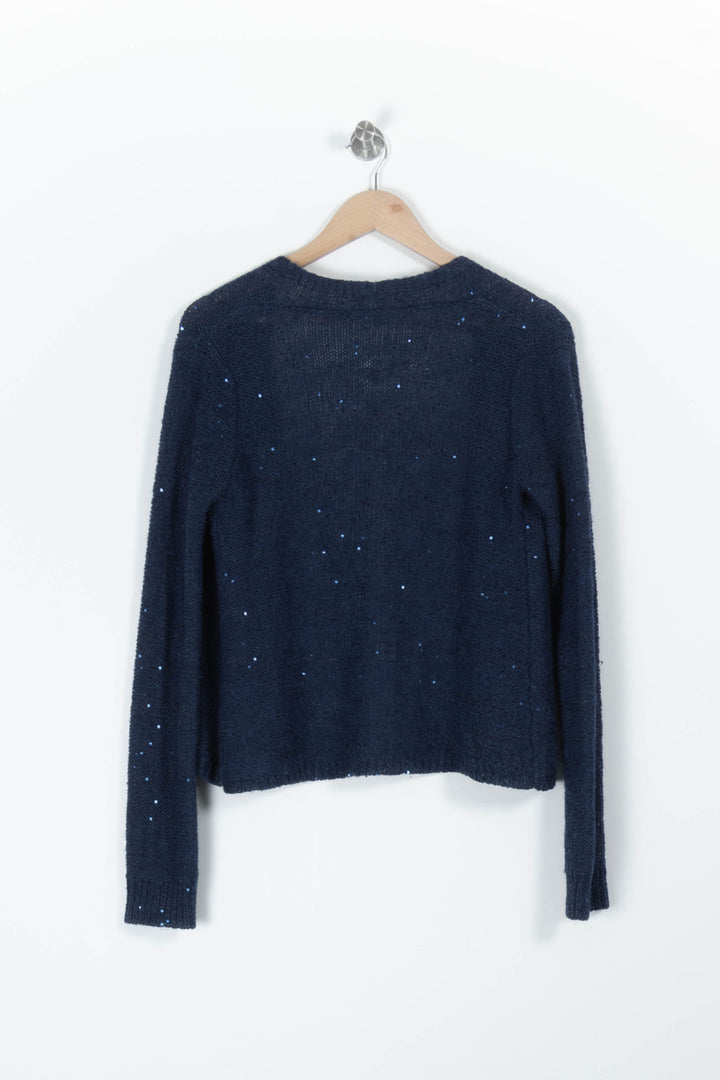 Cardigan Bleu - Taille M/38 de la marque Sud express | PARAD96285 - Vendu par Paradigme - Image 4