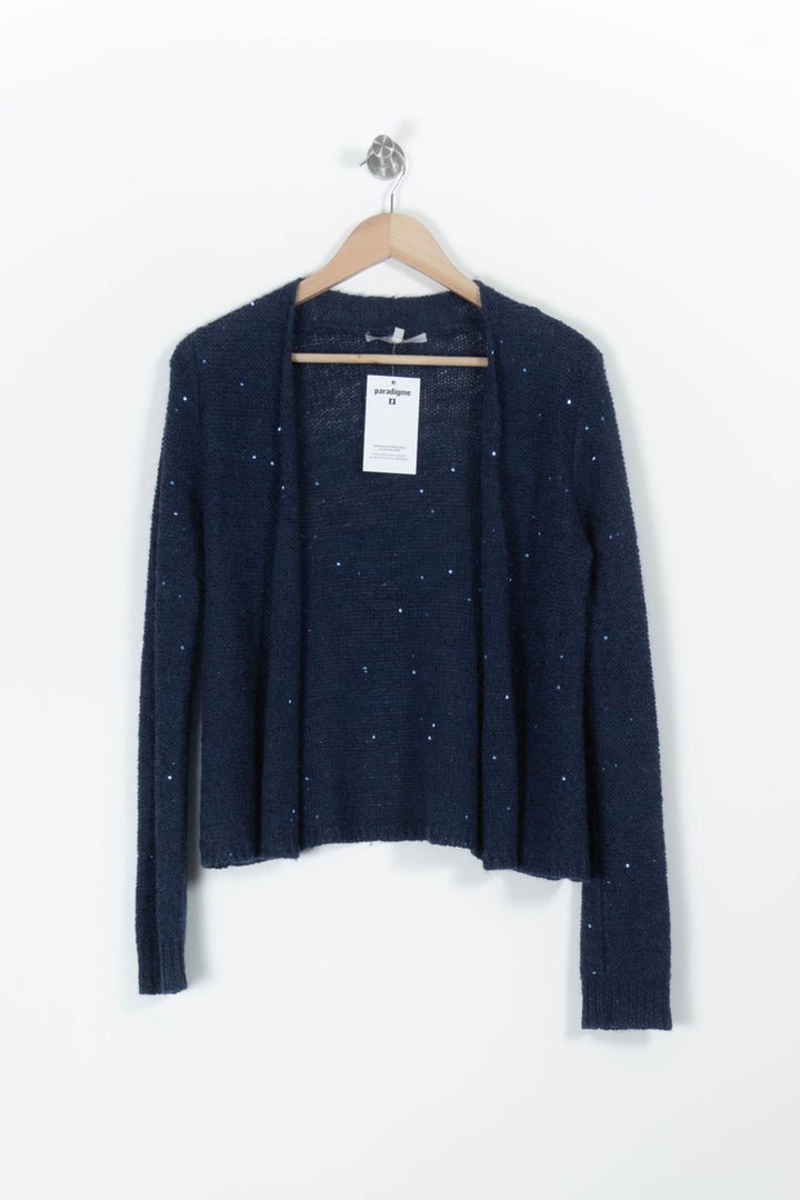 Cardigan Bleu - Taille M/38 de la marque Sud express | PARAD96285 - Vendu par Paradigme - Image 2