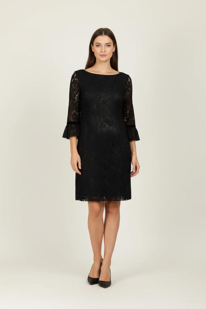 Robe Dentelle Noire - Taille L/40 de la marque La Fée Maraboutée | PARAD96288 - Vendu par Paradigme - Image 1