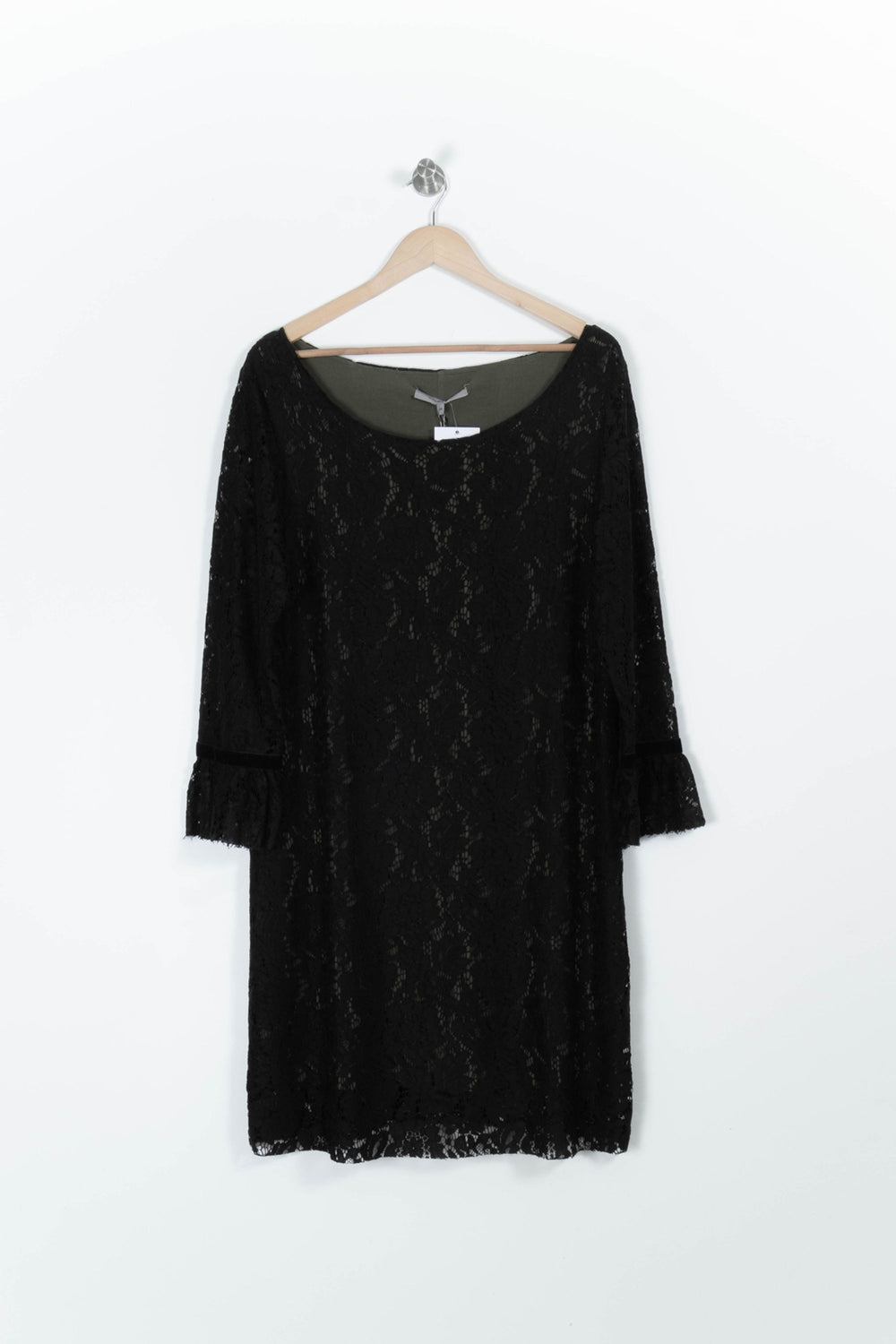 Robe Dentelle Noire - Taille L/40 de la marque La Fée Maraboutée | PARAD96288 - Vendu par Paradigme - Image 2