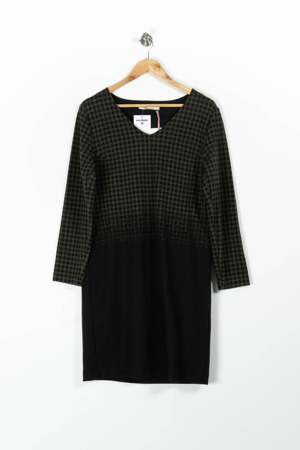 Robe Noire et Kaki - Taille XXL/44 de la marque La Fée Maraboutée | PARAD96291 - Vendu par Paradigme - Image 2