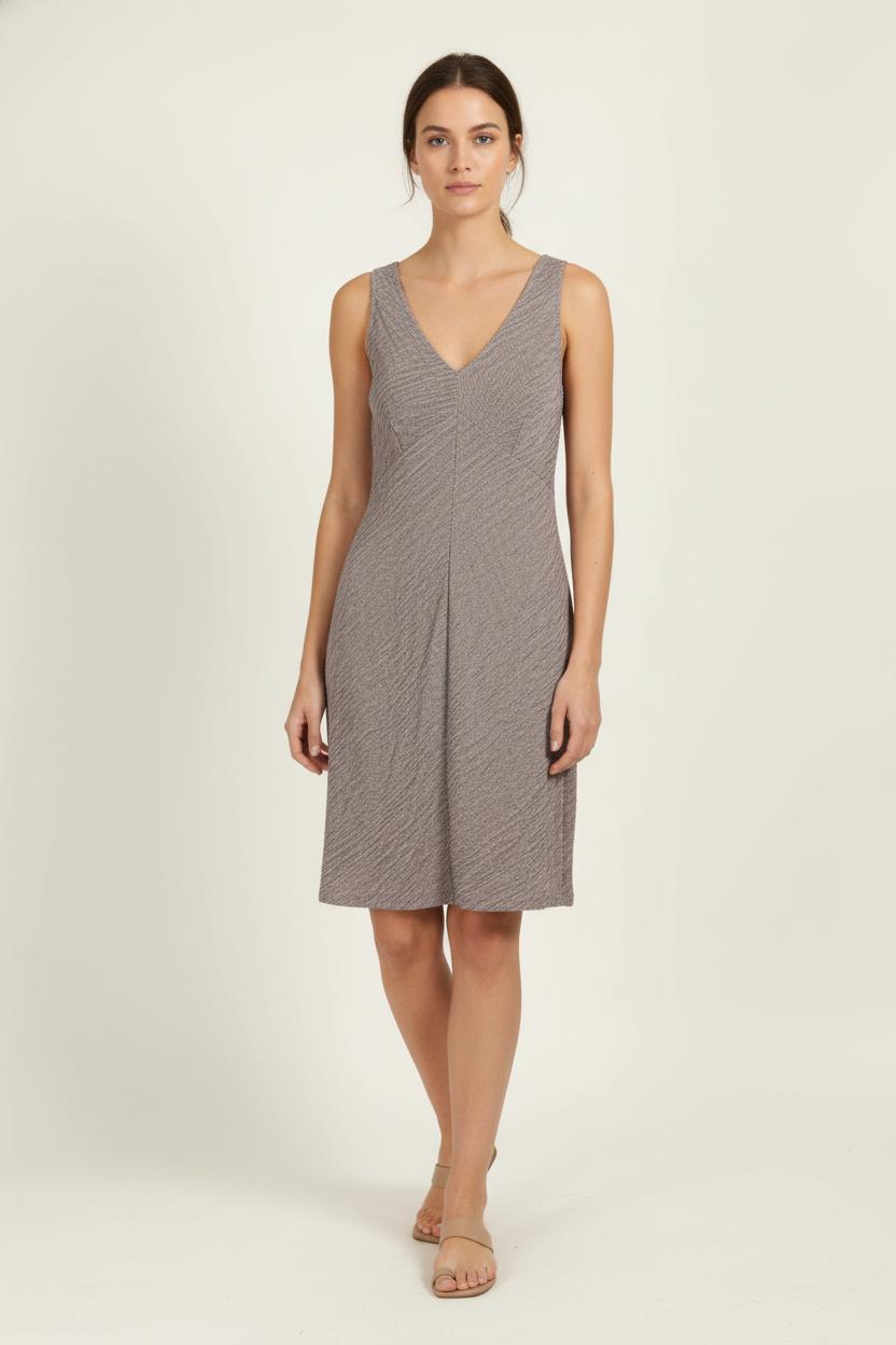 Robe Courte Taupe - Taille XXL/44 de la marque Pablo | PARAD96293 - Vendu par Paradigme - Image 1