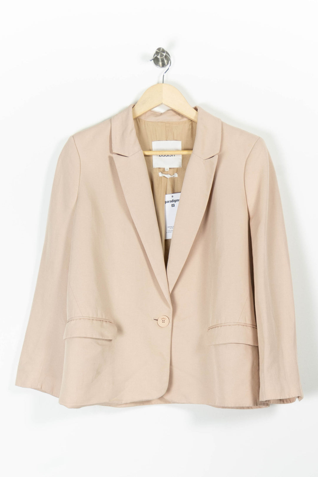 Blazer Beige - Taille M/38 de la marque ba&sh | PARAD96297 - Vendu par Paradigme - Image 2