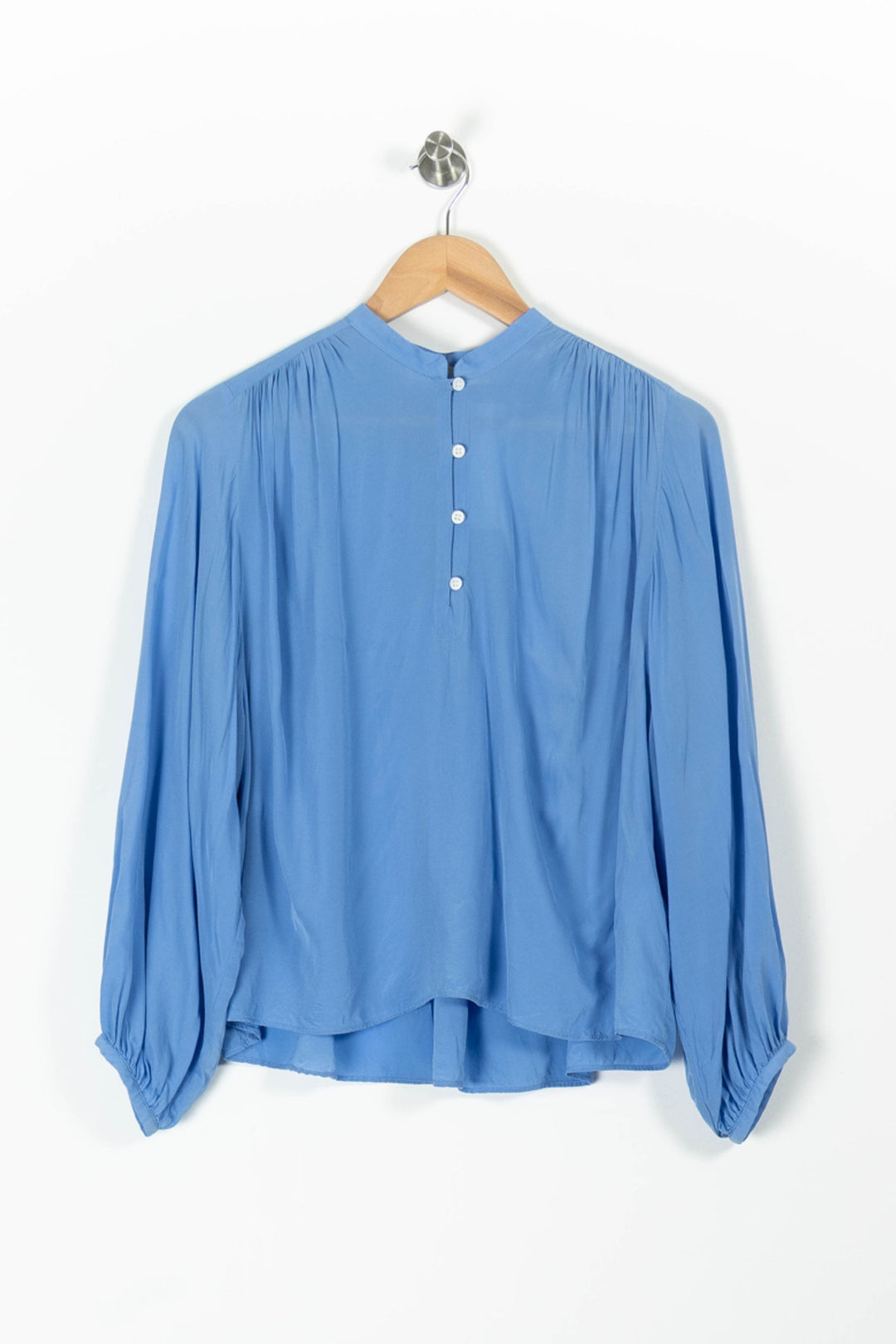 Blouse Bleue - Taille S/36 de la marque Vanessa Bruno | PARAD96300 - Vendu par Paradigme - Image 2