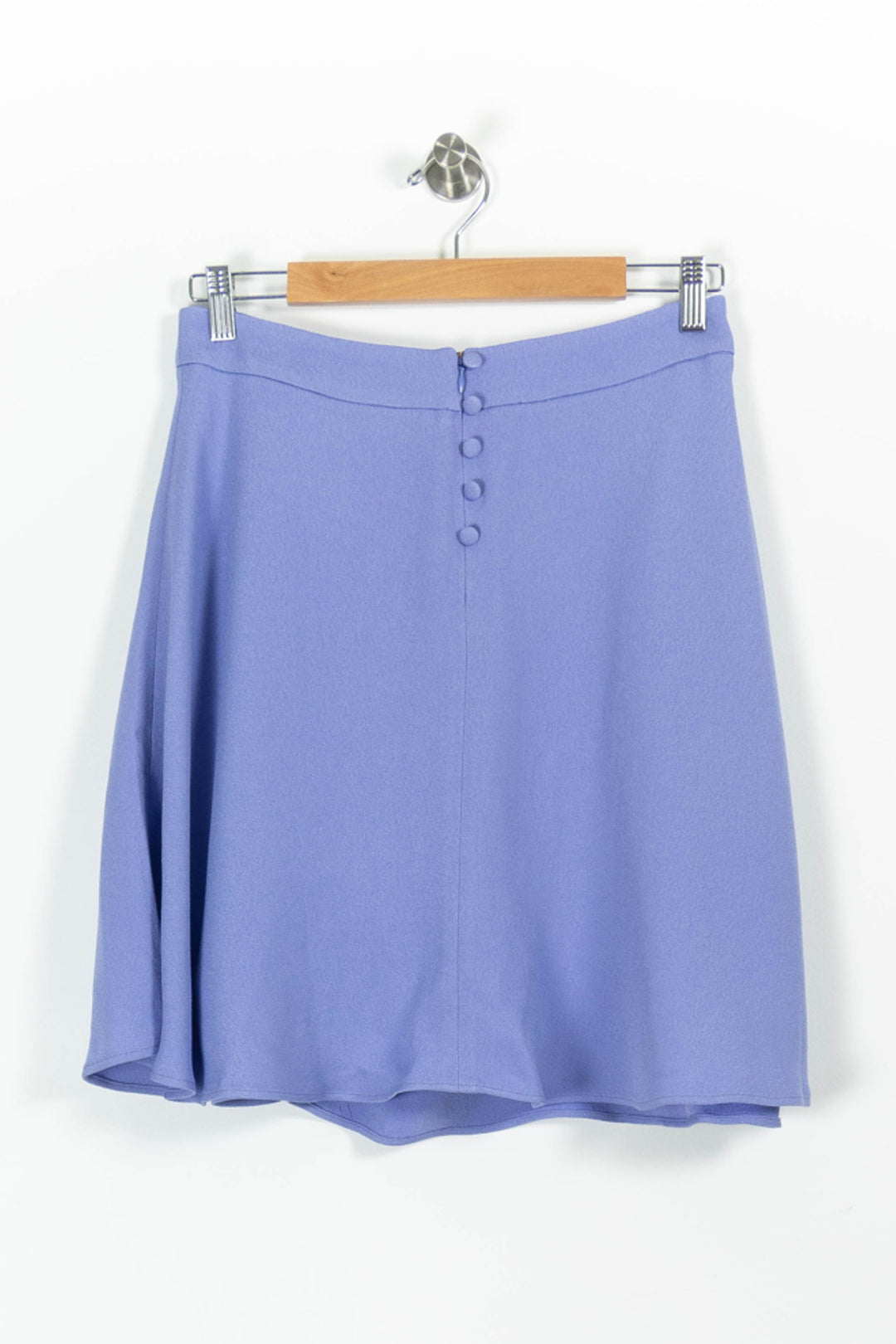 Jupe Évasée Violette - Taille L/40 de la marque Maison Lemoine | PARAD96309 - Vendu par Paradigme - Image 4