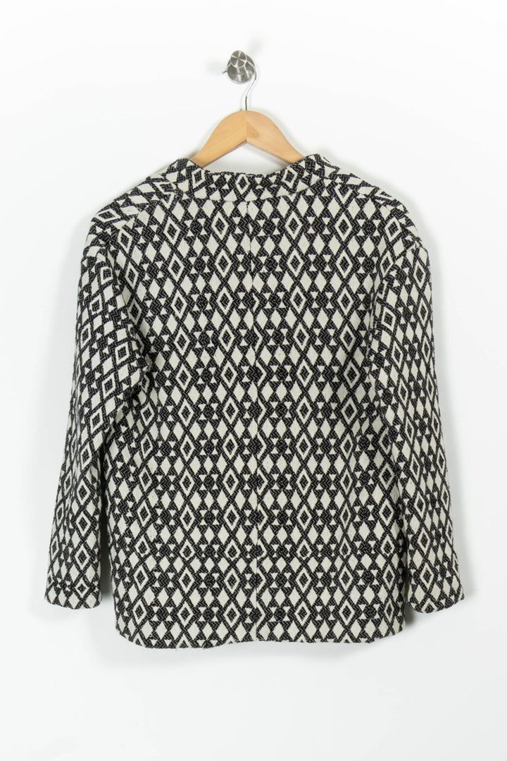 Veste Noire et Blanche - Taille S/36 de la marque Des petits hauts | PARAD96311 - Vendu par Paradigme - Image 4