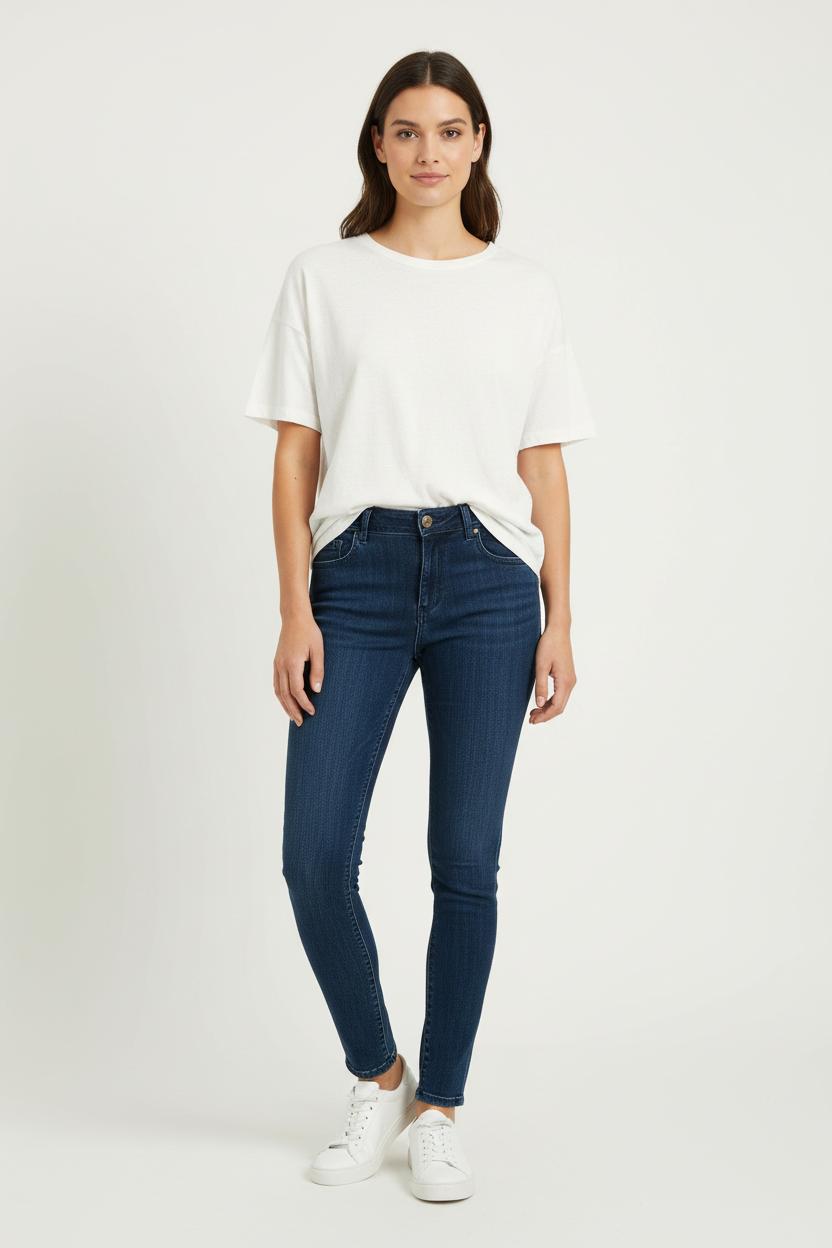 Jean Slim Bleu - Taille S/36 de la marque Sézane | PARAD96313 - Vendu par Paradigme - Image 1
