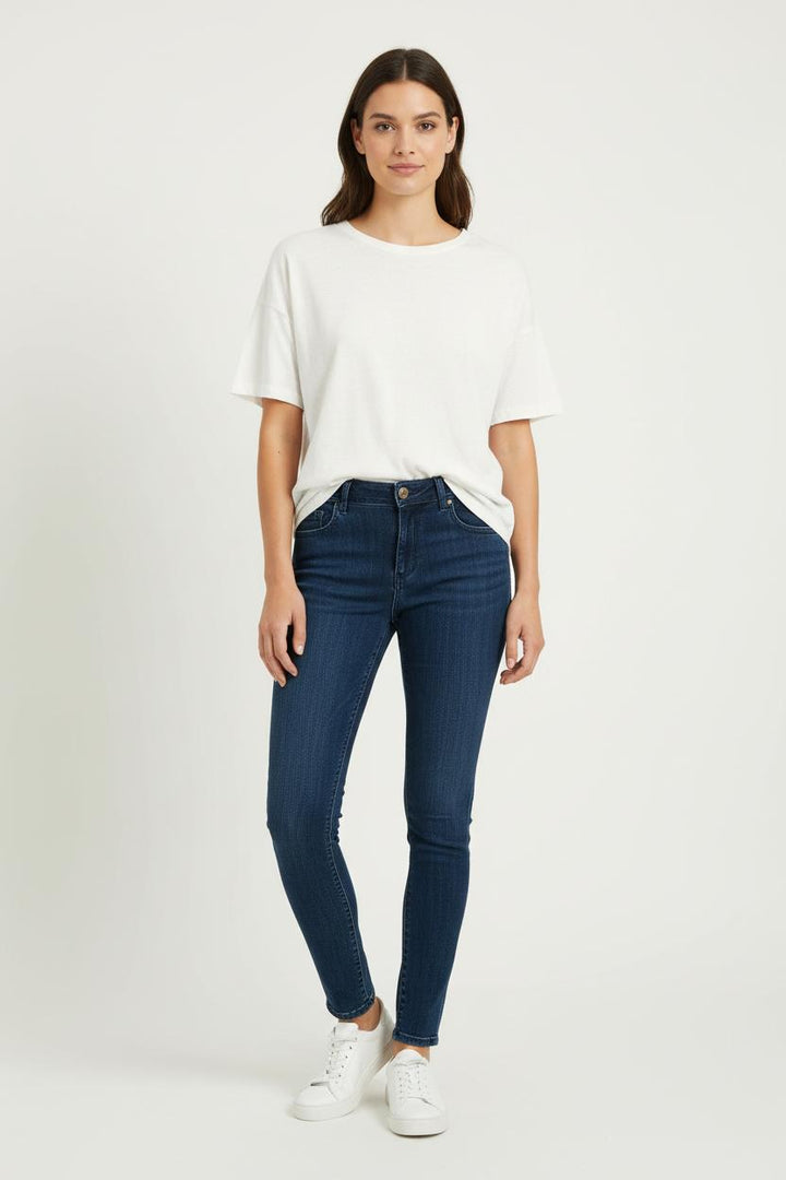 Jean Slim Bleu - Taille S/36 de la marque Sézane | PARAD96313 - Vendu par Paradigme - Image 1