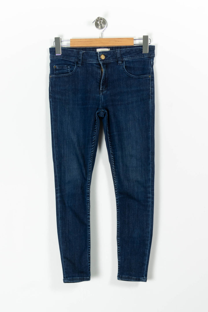 Jean Slim Bleu - Taille S/36 de la marque Sézane | PARAD96313 - Vendu par Paradigme - Image 2