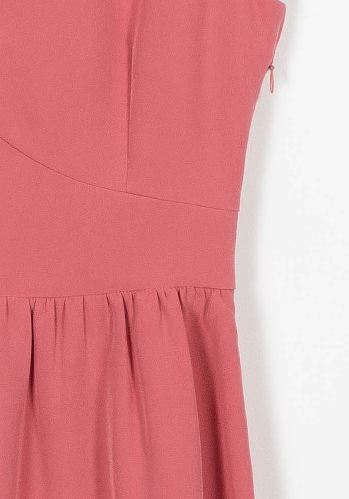 Robe Longue Rose - Taille XS/34 de la marque Maison Lemoine | PARAD96315 - Vendu par Paradigme - Image 3