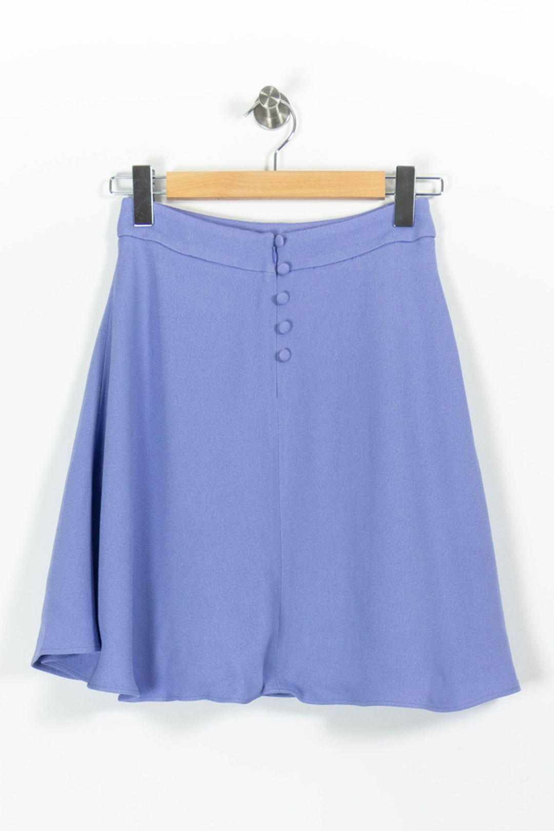 Jupe Évasée Violette - Taille S/36 de la marque Maison Lemoine | PARAD96317 - Vendu par Paradigme - Image 4