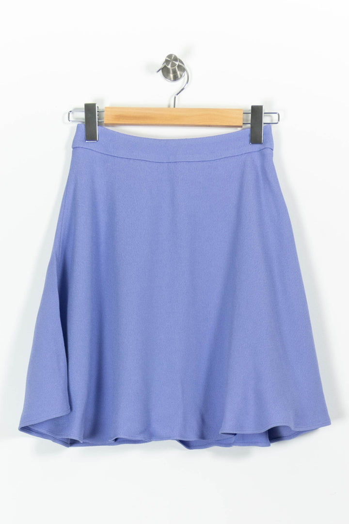 Jupe Évasée Violette - Taille S/36 de la marque Maison Lemoine | PARAD96317 - Vendu par Paradigme - Image 2
