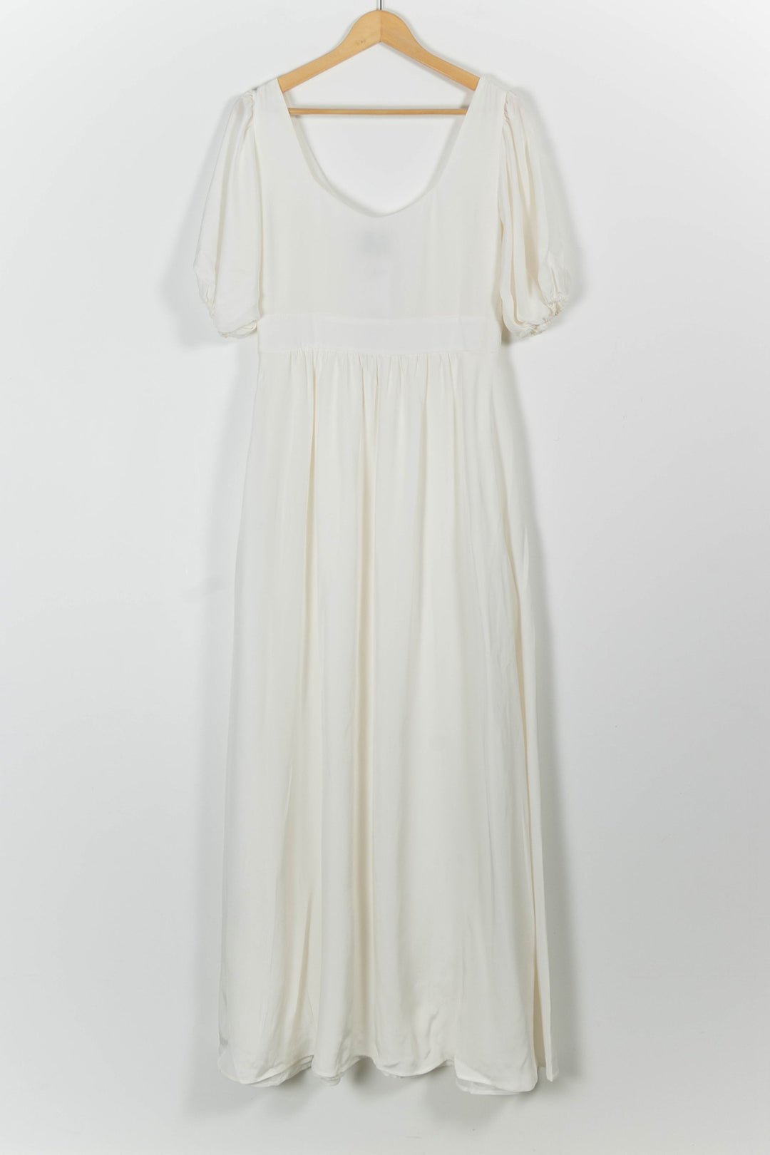 Robe Empire Blanche - Taille L/40 de la marque Maison Lemoine | PARAD96320 - Vendu par Paradigme - Image 4