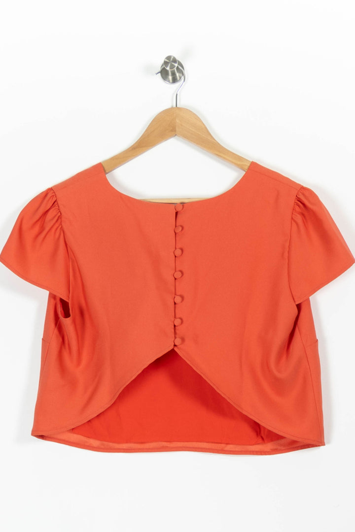 Top Orange - Taille XXXL/46 de la marque Maison Lemoine | PARAD96322 - Vendu par Paradigme - Image 4