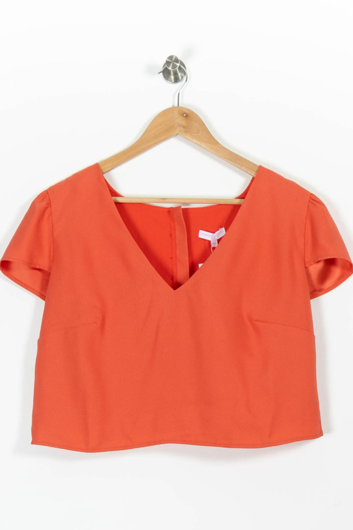 Top Orange - Taille XXXL/46 de la marque Maison Lemoine | PARAD96322 - Vendu par Paradigme - Image 2
