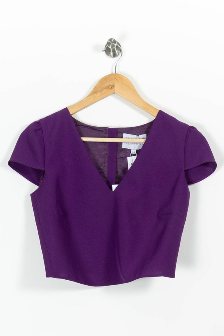 Top Violet - Taille XS/34 de la marque Maison Lemoine | PARAD96324 - Vendu par Paradigme - Image 2