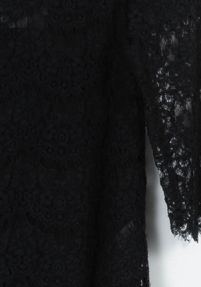 Blouse Noire - Taille M/38 de la marque Caroll | PARAD96325 - Vendu par Paradigme - Image 3