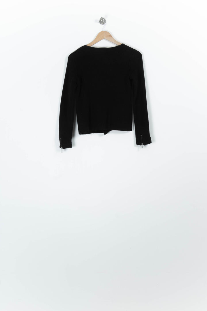 Gilet Noir - Taille S/36 de la marque IKKS | PARAD96328 - Vendu par Paradigme - Image 4