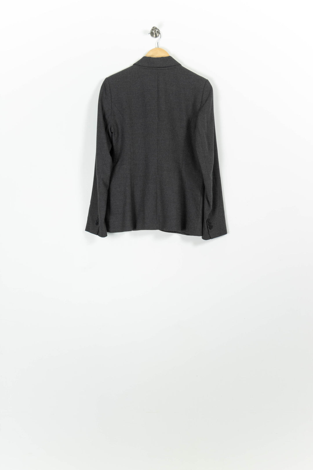 Veste Blazer Grise - Taille M/38 de la marque Caroll | PARAD96331 - Vendu par Paradigme - Image 4