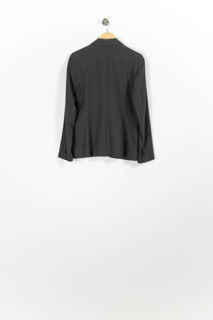 Veste Blazer Grise - Taille M/38 de la marque Caroll | PARAD96331 - Vendu par Paradigme - Image 4