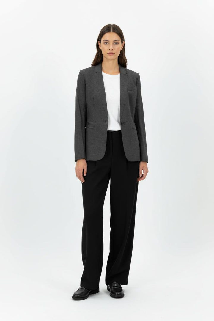 Veste Blazer Grise - Taille M/38 de la marque Caroll | PARAD96331 - Vendu par Paradigme - Image 1
