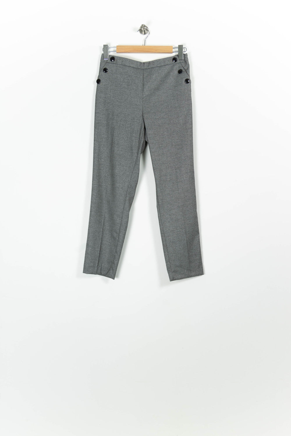 Pantalon Gris - Taille L/40 de la marque Caroll | PARAD96332 - Vendu par Paradigme - Image 2