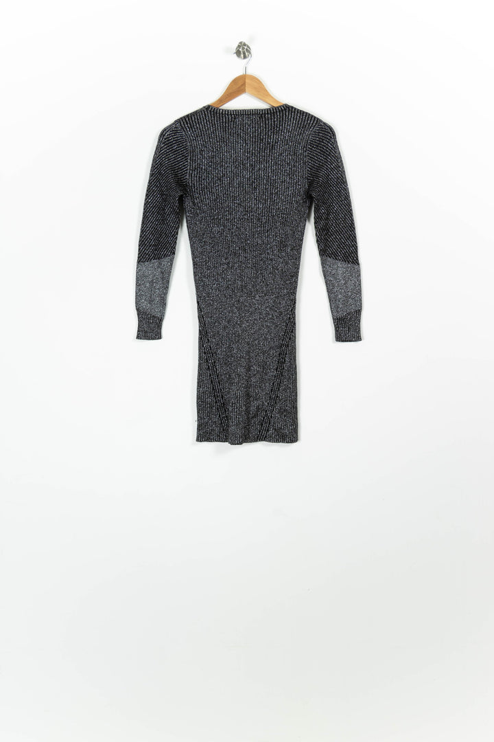 Robe Pull Grise - Taille XS/34 de la marque Bérénice | PARAD96334 - Vendu par Paradigme - Image 4