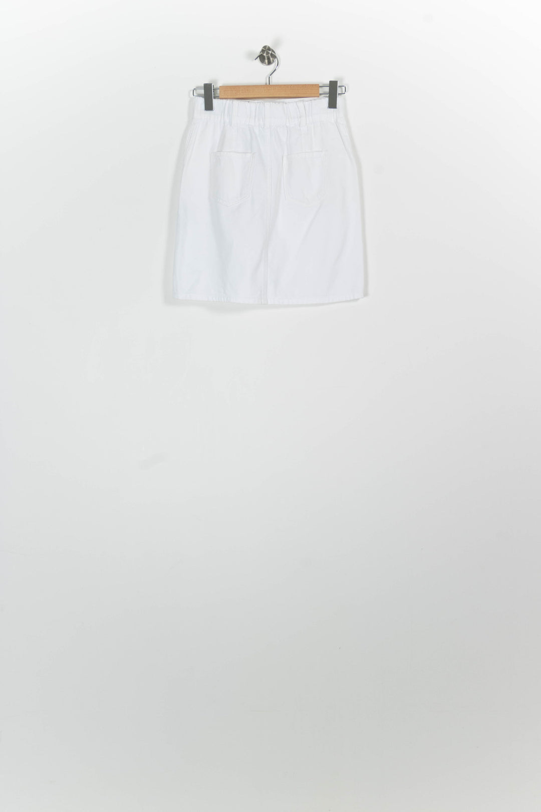 Jupe Courte Blanche - Taille XS/34 de la marque Maison 123 | PARAD96335 - Vendu par Paradigme - Image 4
